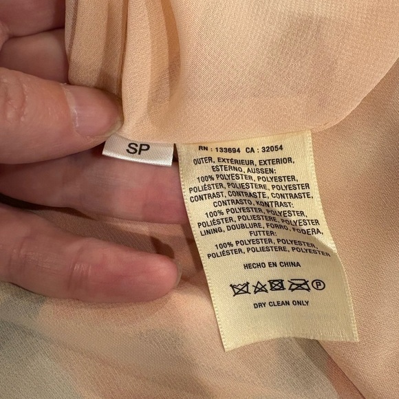 Anthropologie paper crown + ruffle paper dress floral swing sz S - Picture 6 of 6